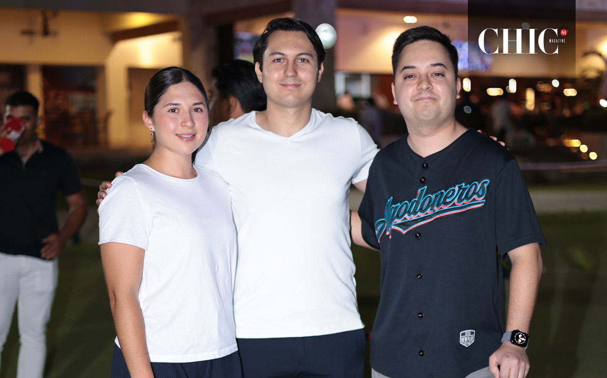 Bárbara Nahle, Luis Cervantes  y Jorge Estrada