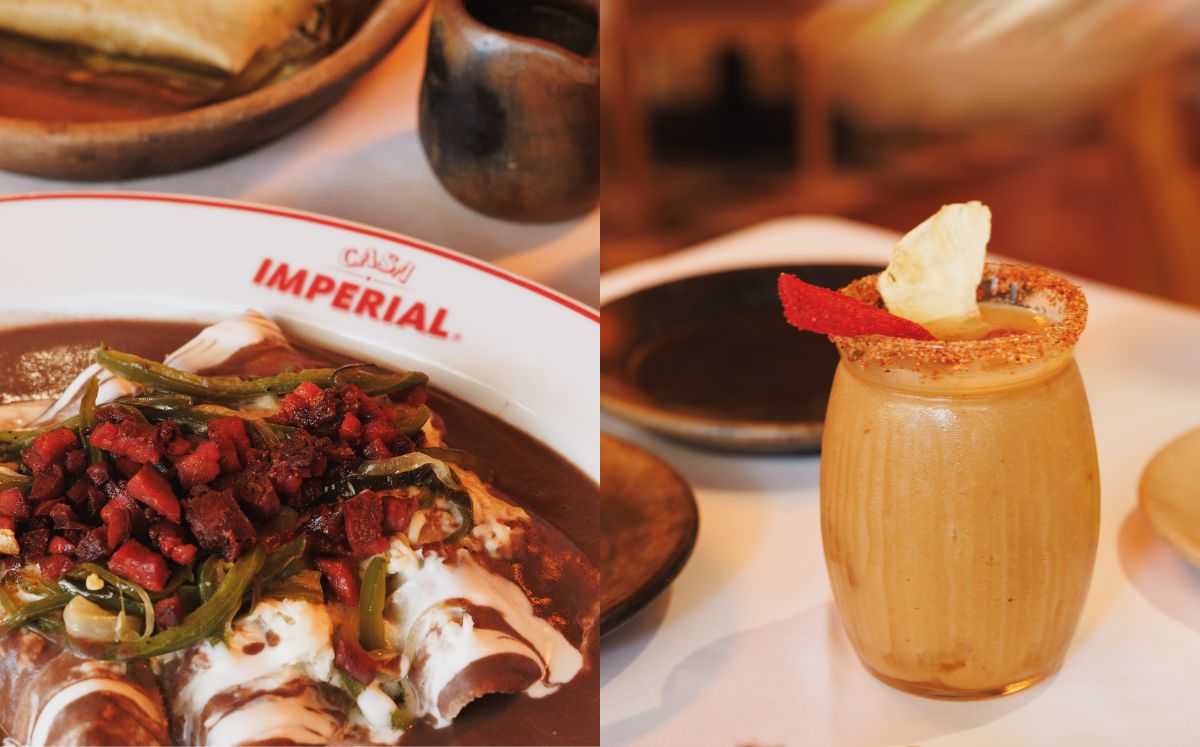 Casa Imperial: platillos y bebidas