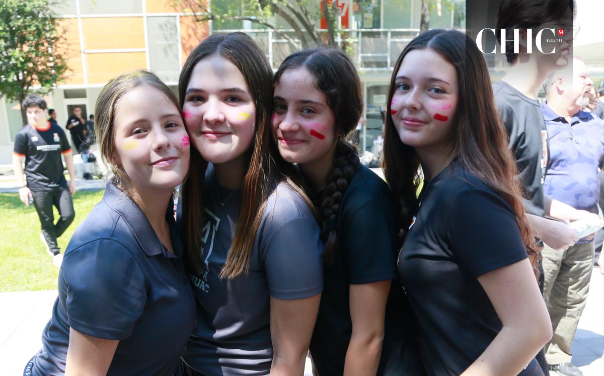 Daniela Bustamante, Catalina Pérez, Catalina Najera y Valeria Garza
