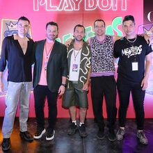 Fer Veloz, Alex Fernández, Alejandro Meza, Adrián Murra y Antonio Antunes
