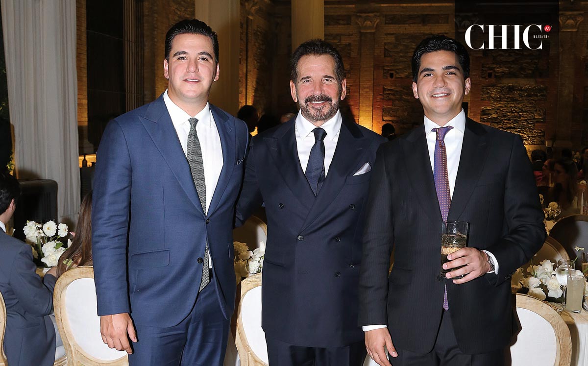 Germán Barona, Carlos Barona y Patricio Barona