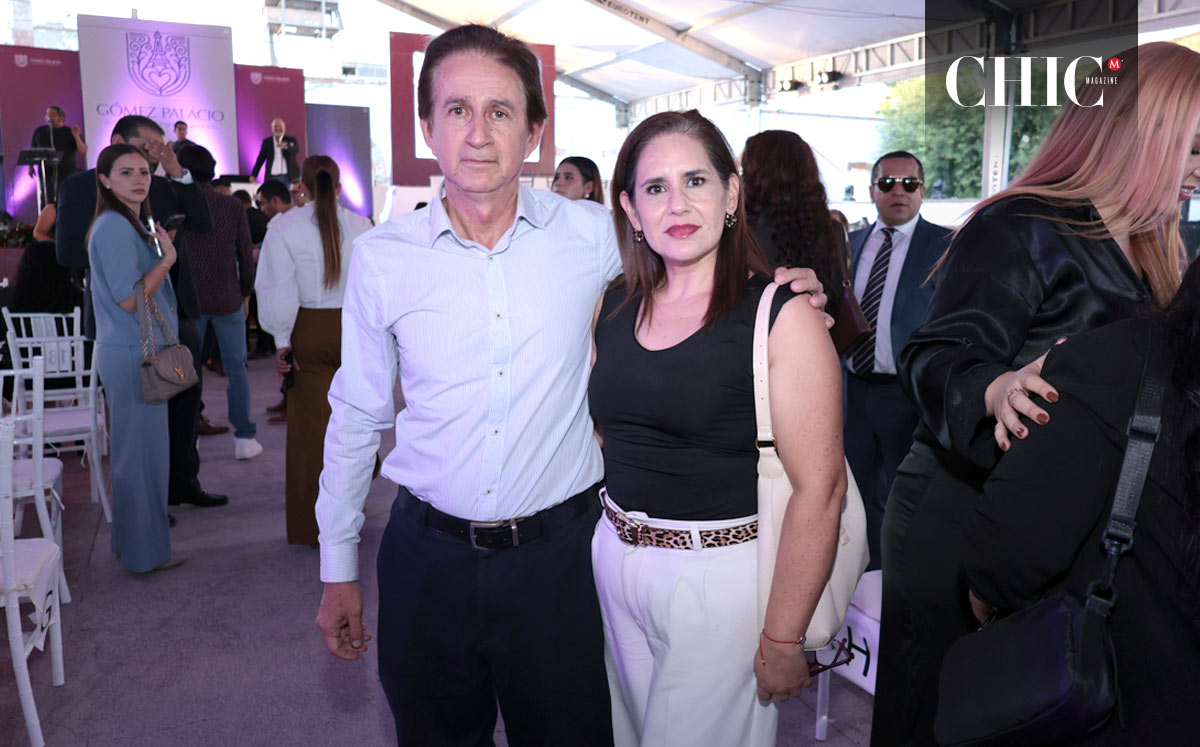 Jesús de la Rosa y Mayela Santana