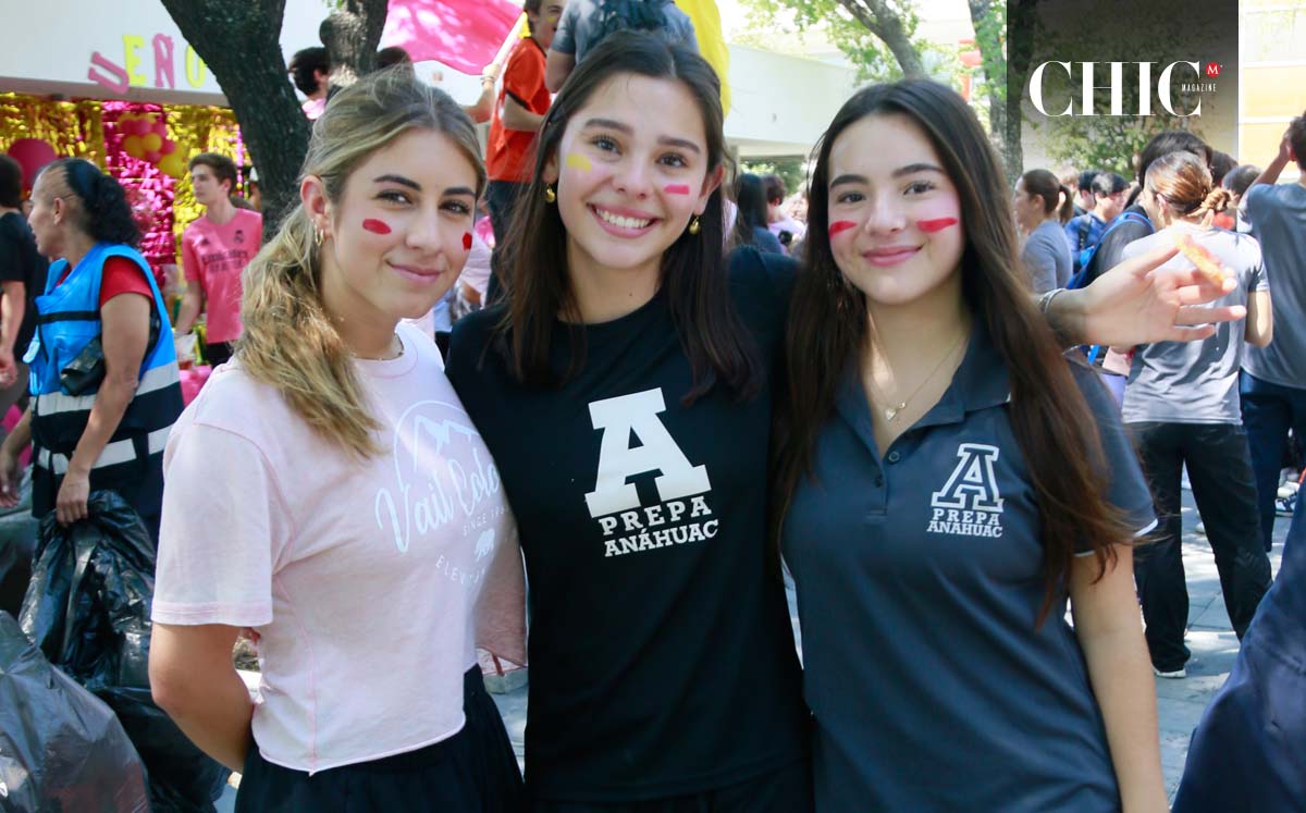 Lorenza Téllez, Mariana Gutiérrez y Romina Gracida