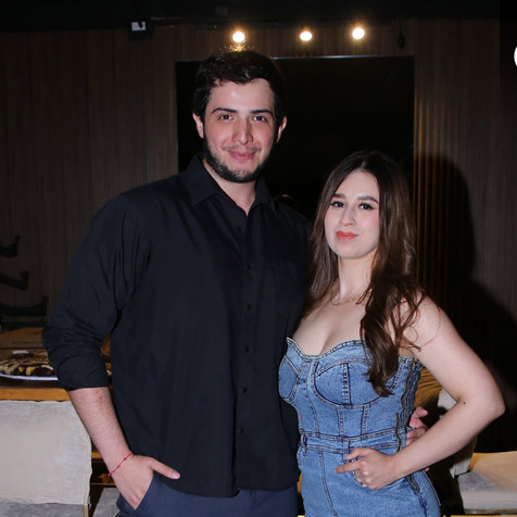 Miguel Giacomán y Lulú Ramos