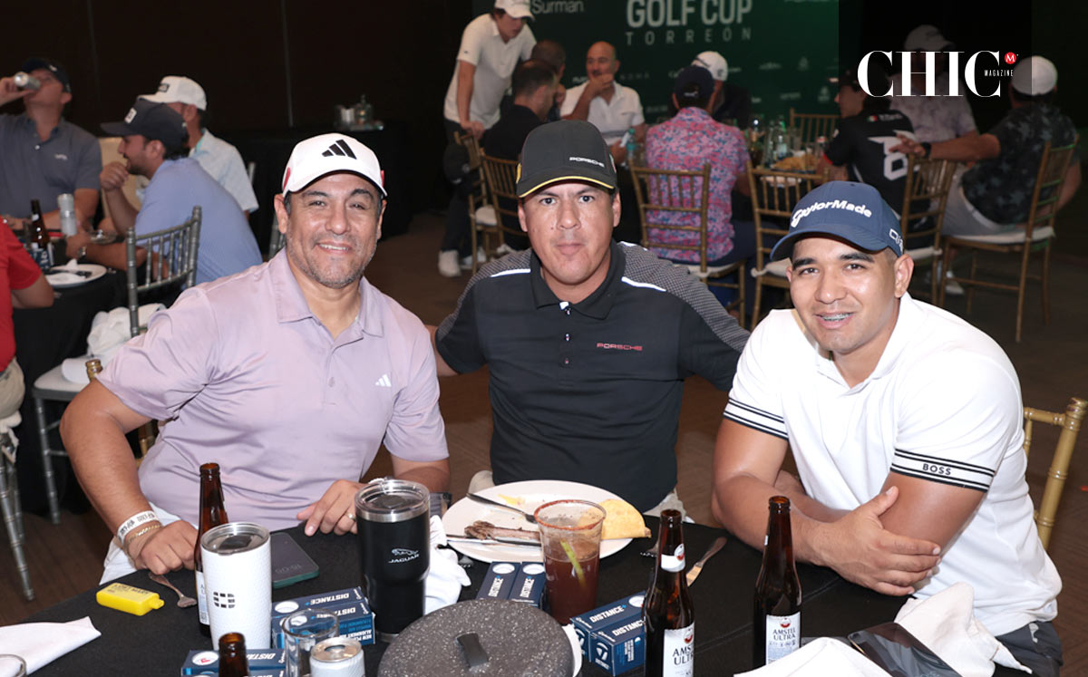 Omar Herrera, Mario Muñoz y Raúl Silva
