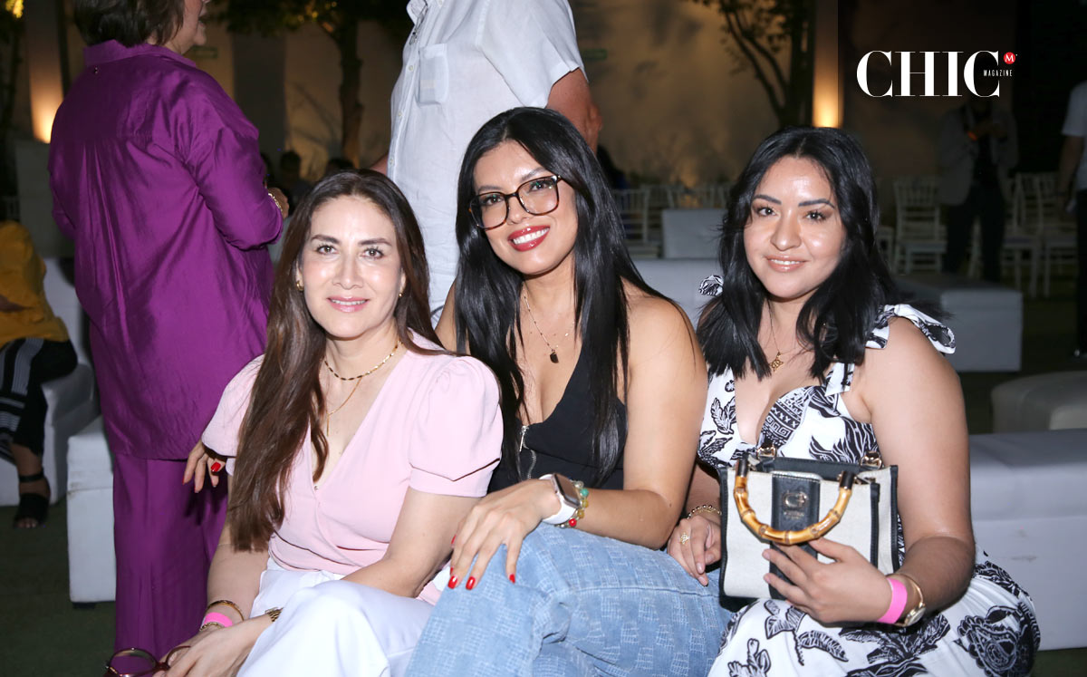 Patricia Franco, Martha Sánchez y Blanca Campos