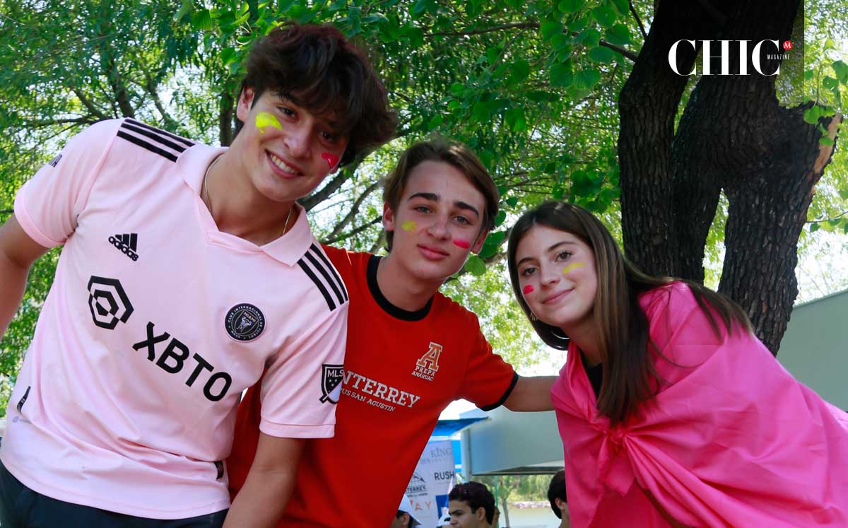 Santiago Guerra, Gabriel Camps y Fernanda Maldonado