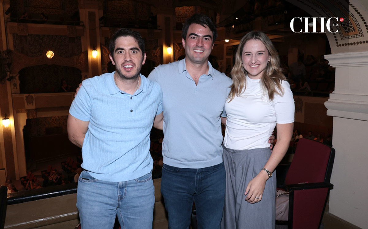 Sergio, Fernando y Denisse
