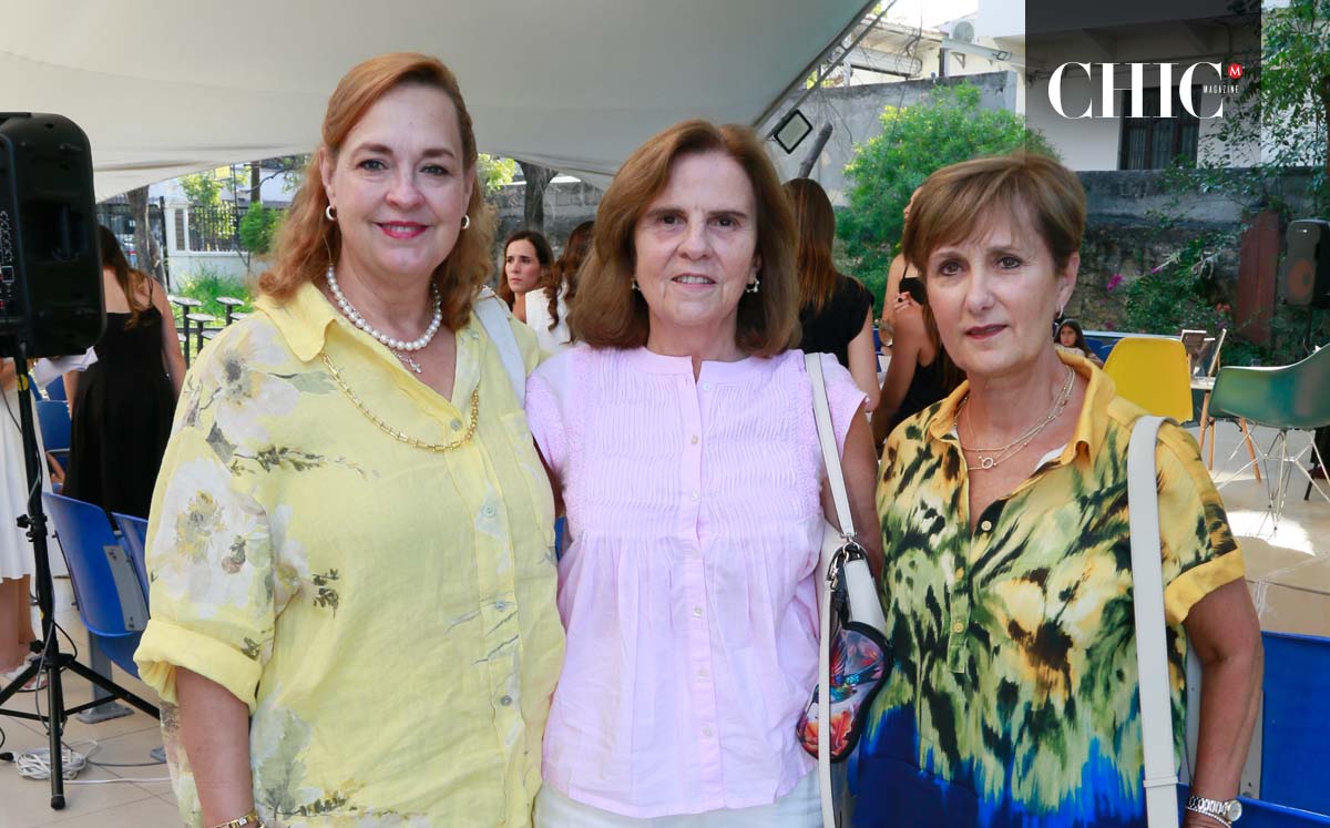 Silvia Gómez, Mágala Lankenau y Flora Ferrara