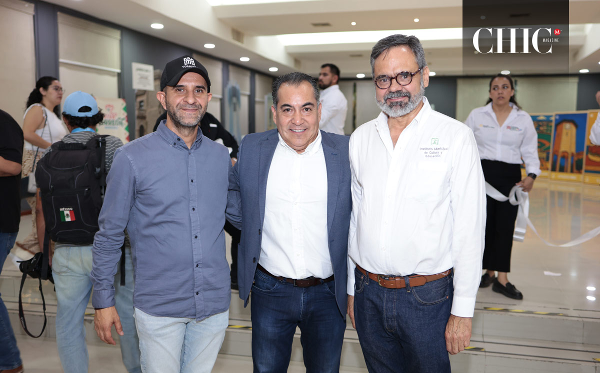 Yohan Uribe, Guillermo Martínez y Antonio Méndez