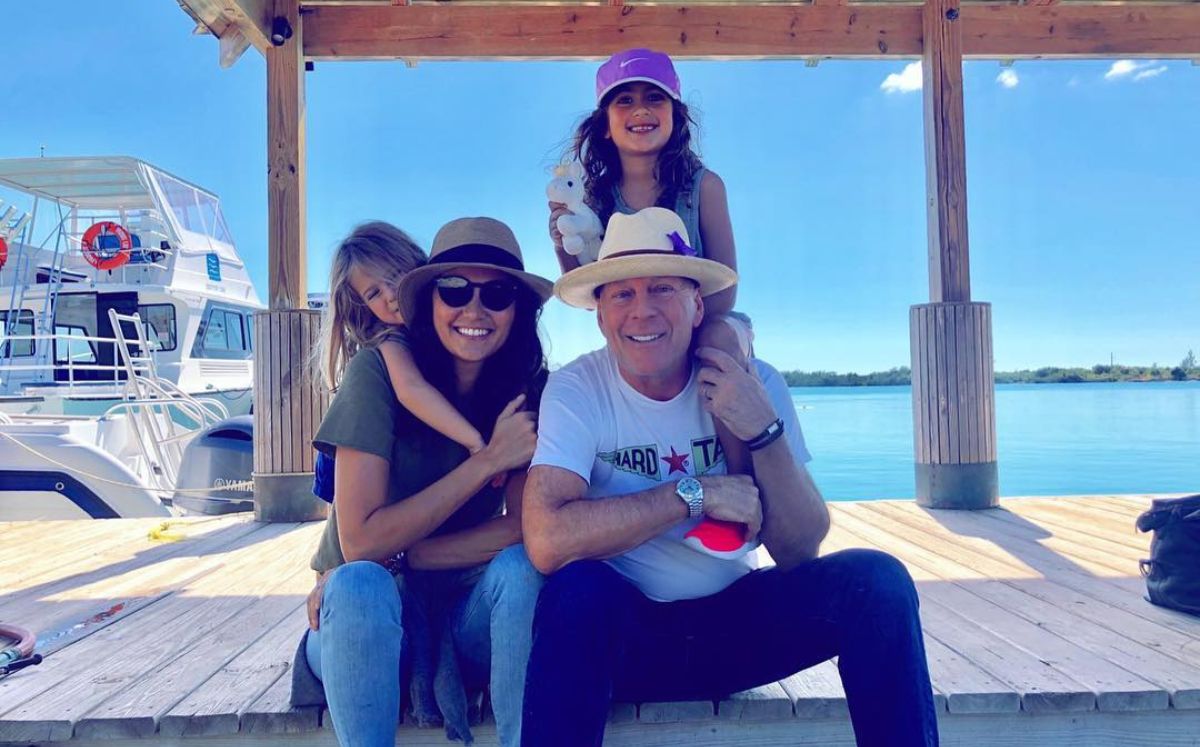 Así prepara Emma Heming a sus hijas para la muerte de Bruce Willis (Foto: Instagram)