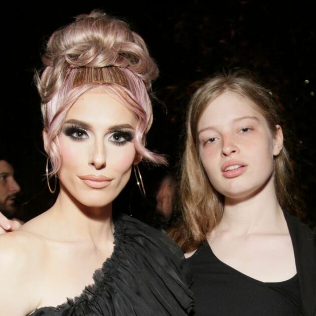Vivian Wilson, hija trans de Elon Musk, debutó en Fashion Week (Getty Images)