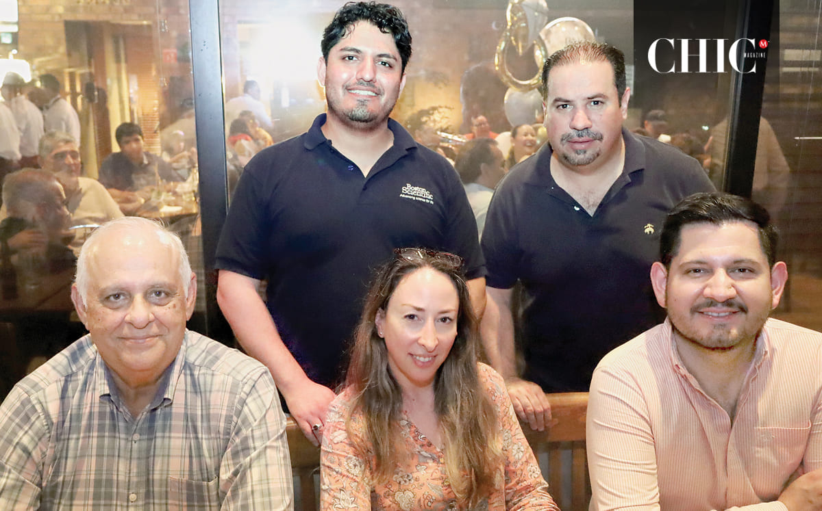 Durante la celebración, disfrutaron de una cena a la carta