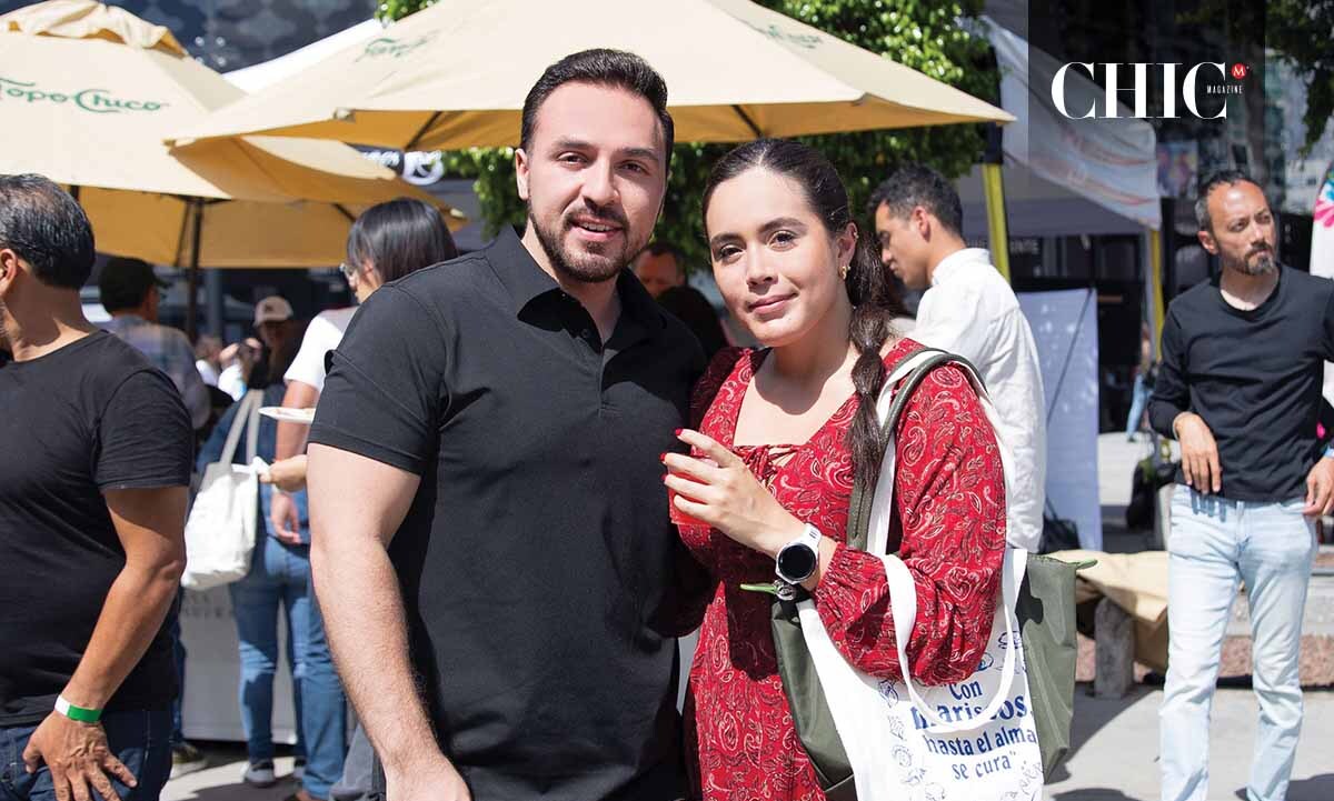 Yussef Bachbush y Fernanda Hernández