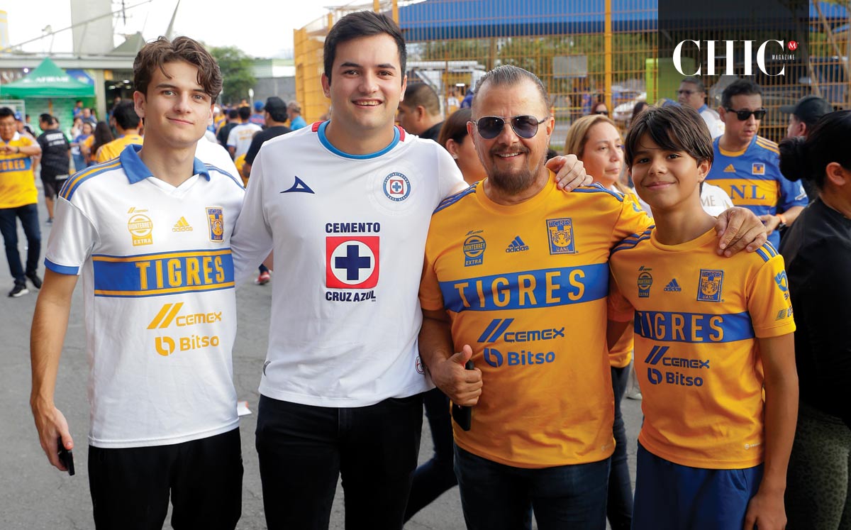 Alejandro Gómez Junco, Jesús Zambrano, David Gómez Junco e Ian Gómez Junco