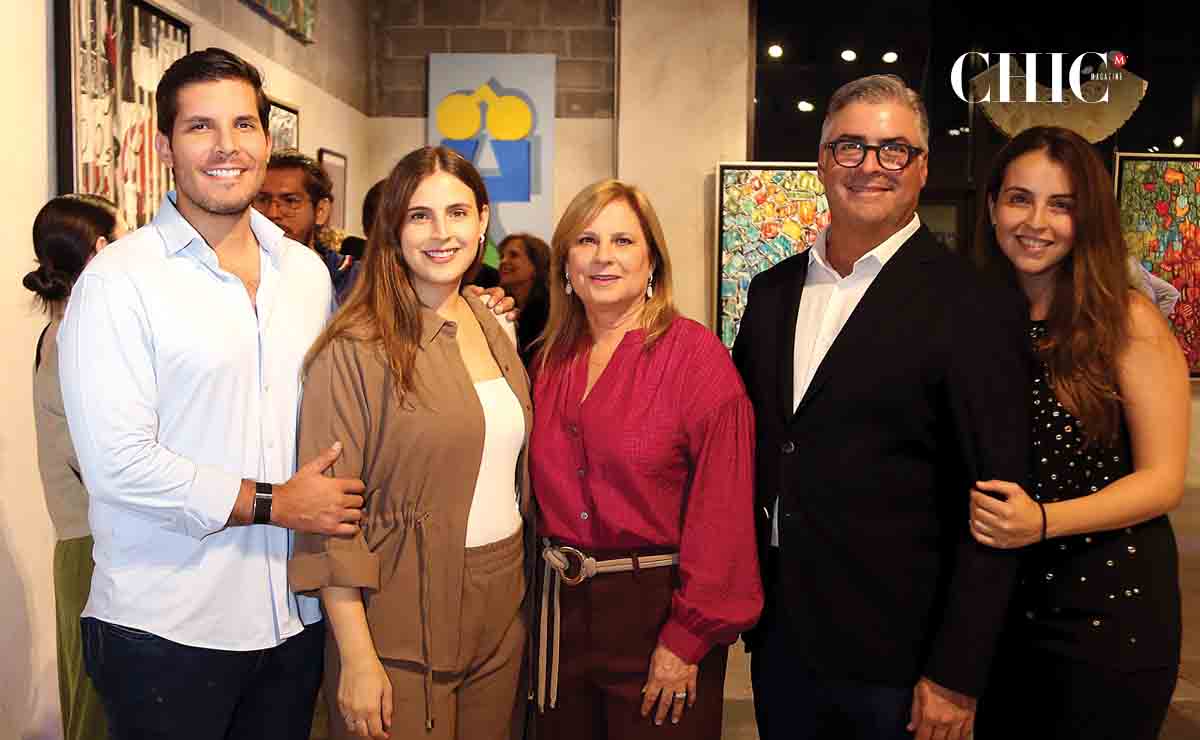 Álvaro Aguirre, Marigel Garza, María Zambrano, Patricio Garza y Viviana Garza / Fotos: Daniel Saldívar y Roberto Alvarado