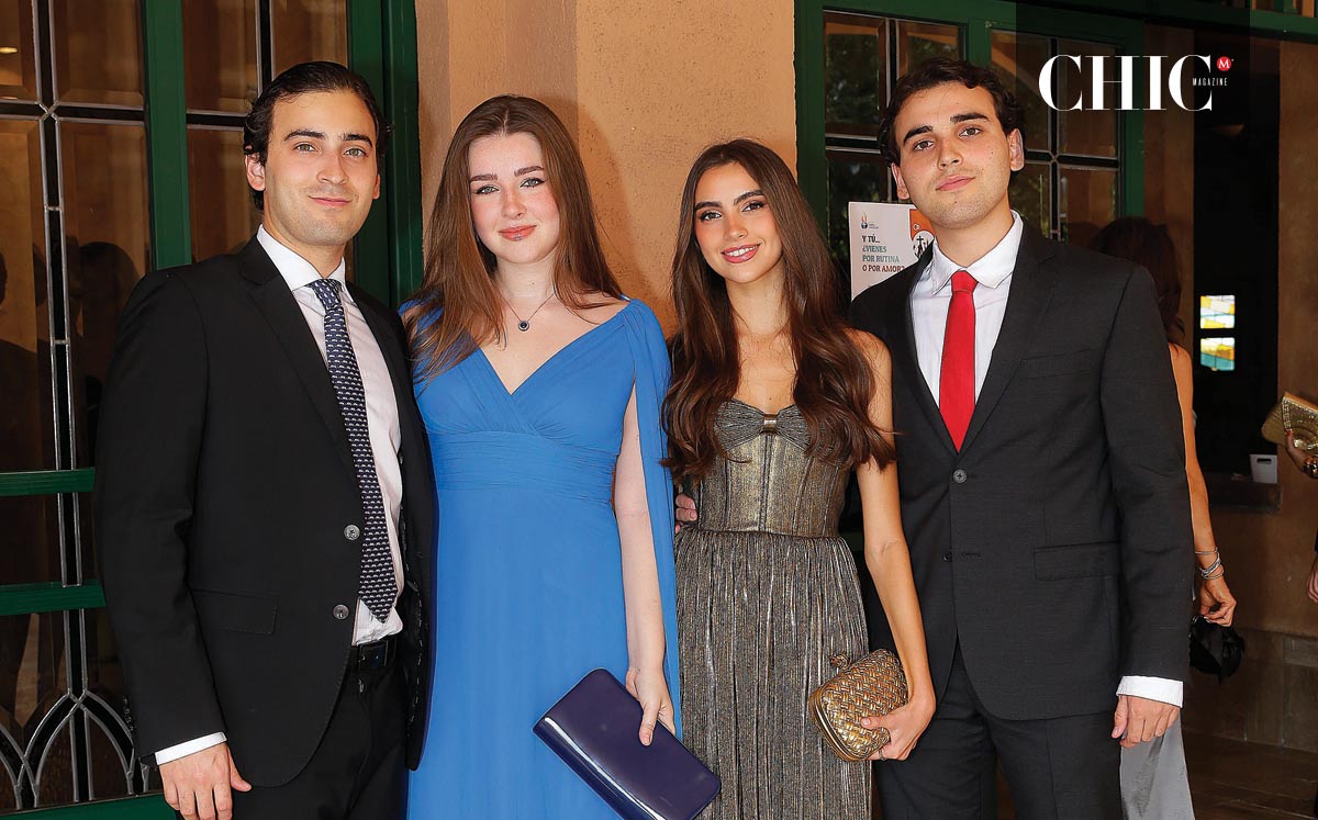 Antonio Elizondo, Crista Fernández, Regina Muñoz y Sebastián Elizondo