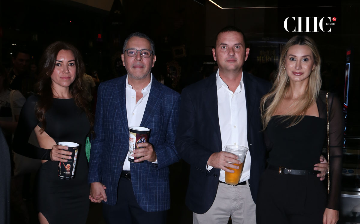 Cristina Martínez, Carlos Zepeda, Guillermo Montfort y Aída Cavazos