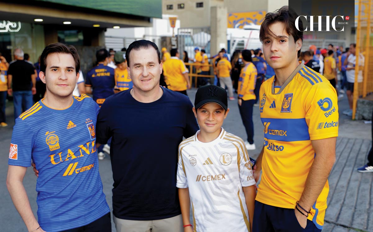 Cristóbal Escamilla, Alberto Escamilla, Saolo Fernández y Federico Escamilla