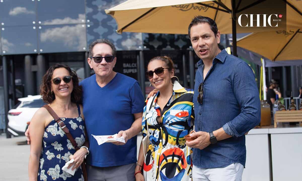 Claudia Ruiz, Mario Vélez, Eugenia Ramos y Joaquín García