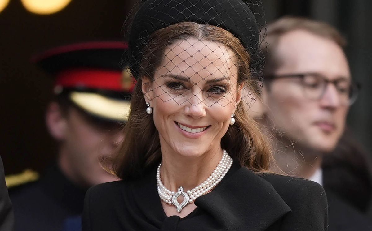 Kate Middleton roba atención en encuentro de Trump y el Rey Carlos (Foto: Getty)