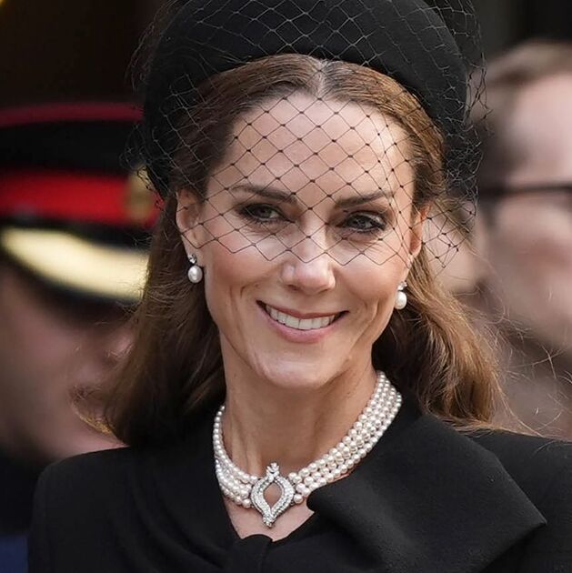 Kate Middleton roba atención en encuentro de Trump y el Rey Carlos (Foto: Getty)