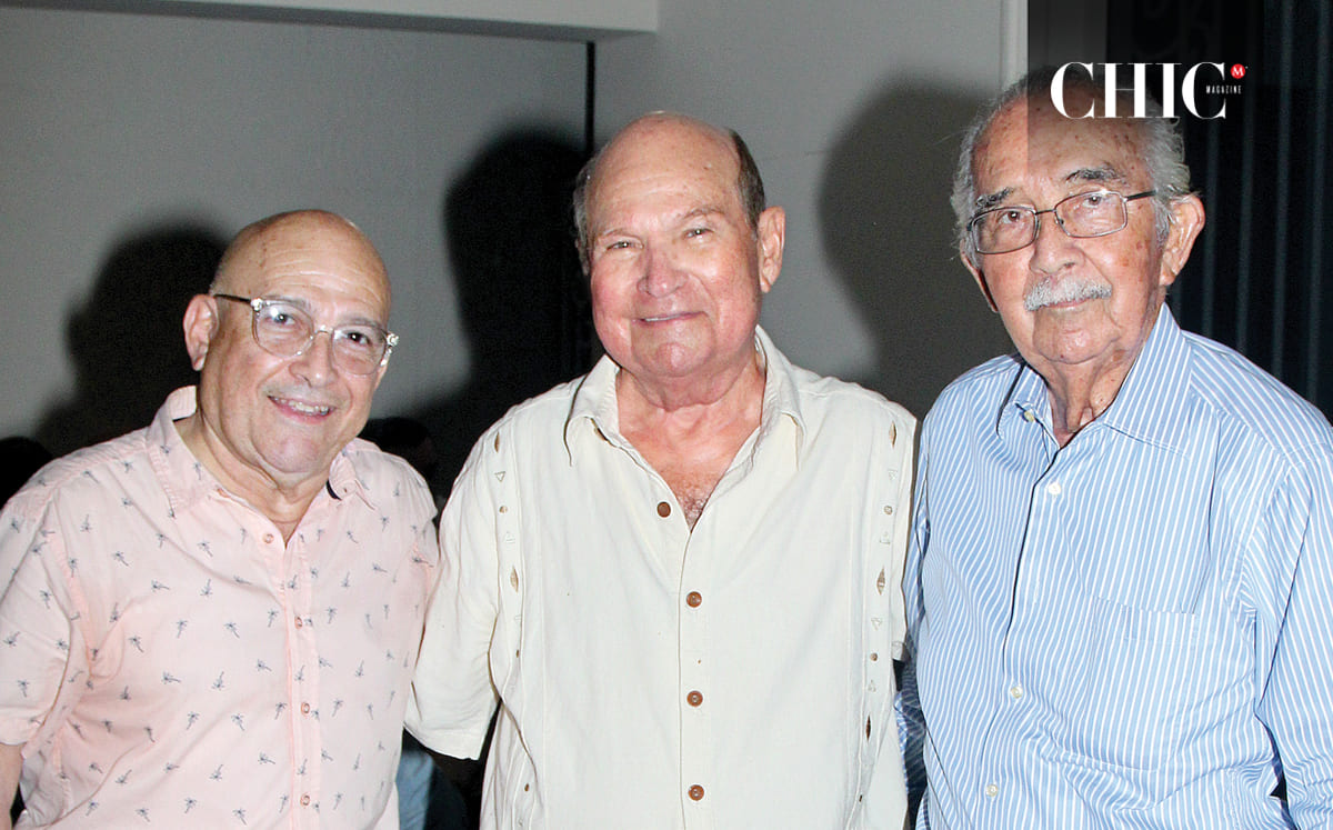 Felipe Blanno, Alvaro Garza y Anastacio Aguilar