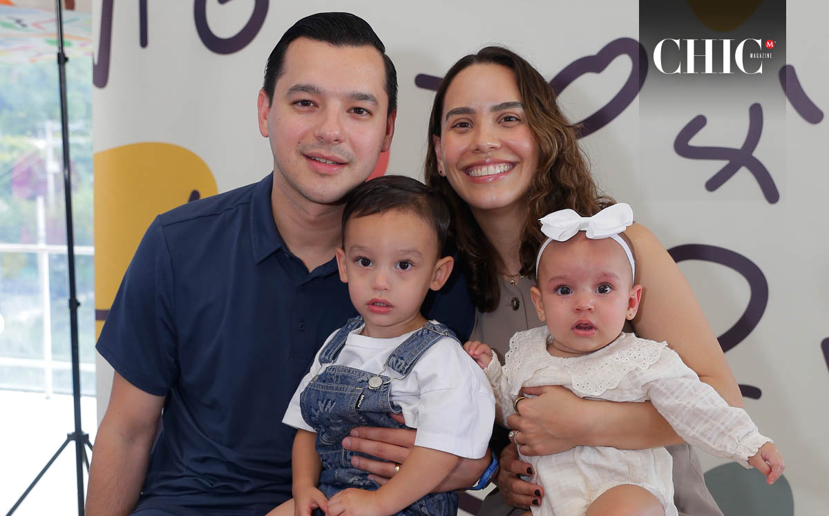 Nemesio López, Joaquín López, Celina López y Noya Larrazábal