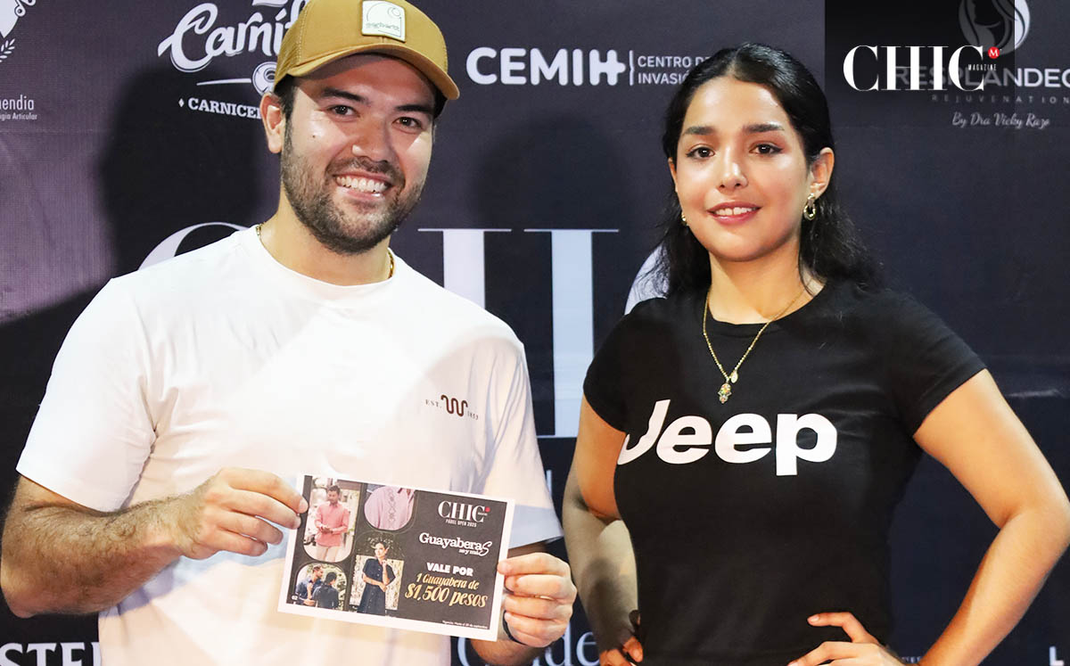 Ganador de una guayabera con valor de 1,500 pesos por parte de Guayaberas y más
