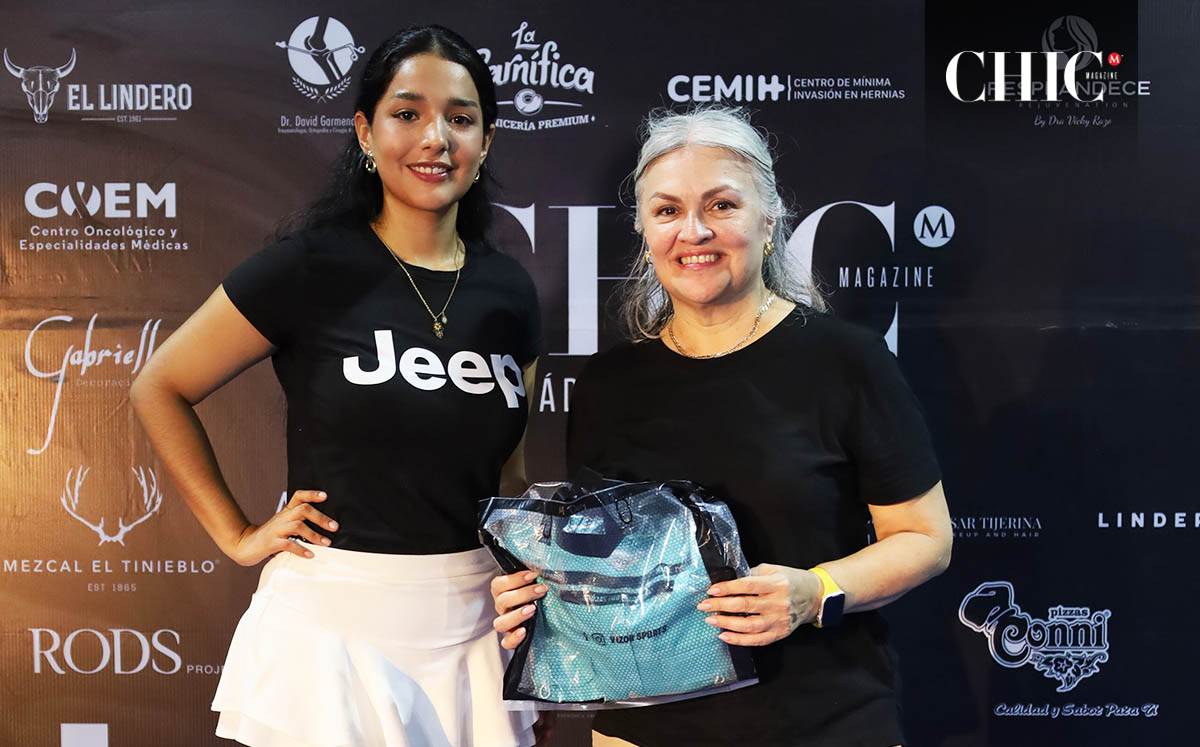 Ganadora de una prenda de Vizor Sports
