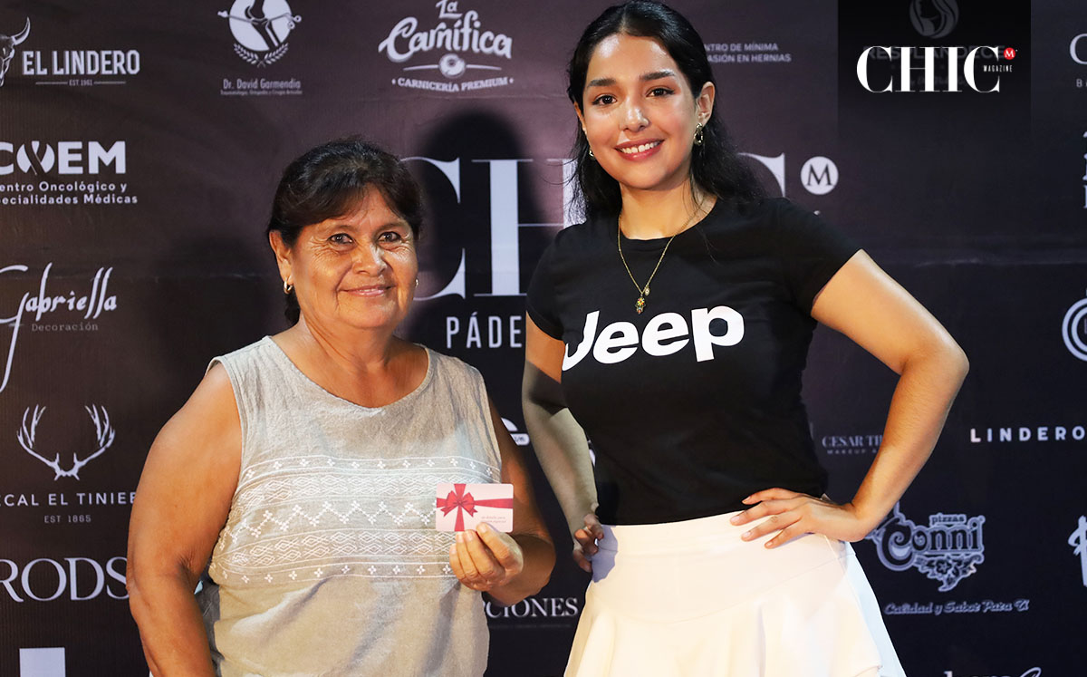 Ganadora de mil pesos en articulos para ropa caballeros por parte de Fred