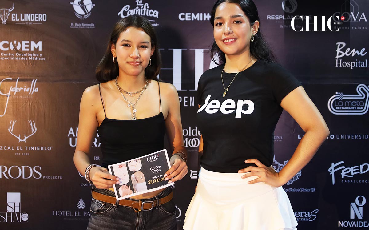 Ganadora del vale de 1,000 pesos en artículos de Golden Moon