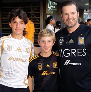 Marcelo Guajardo, Alfredo Martínez y Alfredo Martínez.  Fotos: Daniel Saldívar