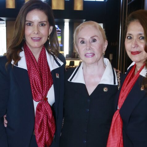 Mónica Martínez de De la Garza, Lucila Araico e Ivonne Pineda / Fotos: Omar Valdez