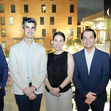 Noé Martínez, José Ramón Pérez-Carral, María Fernanda Chein, Jesús Alfredo Cisneros y Hugo De La Rosa