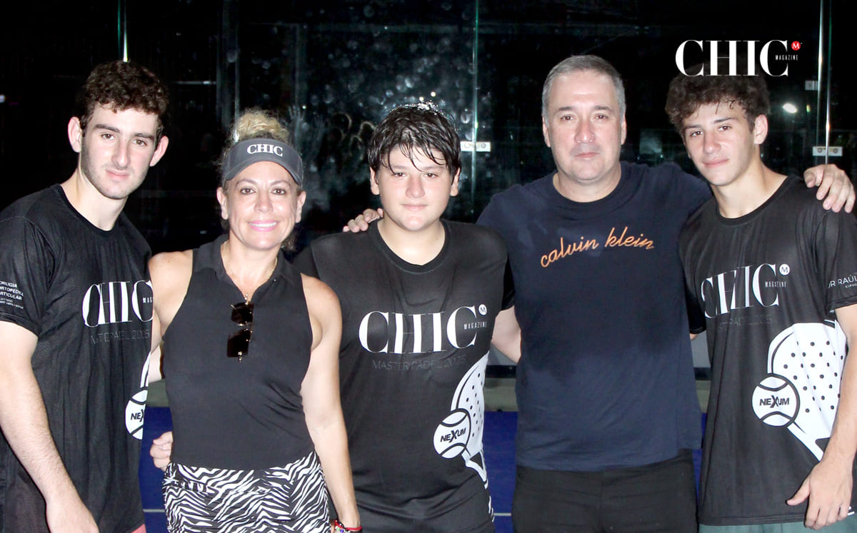 Lalo Lacavex, Marilú Ceja, Diego Lacavex, Eduardo Lacavex y Alex Lacavex