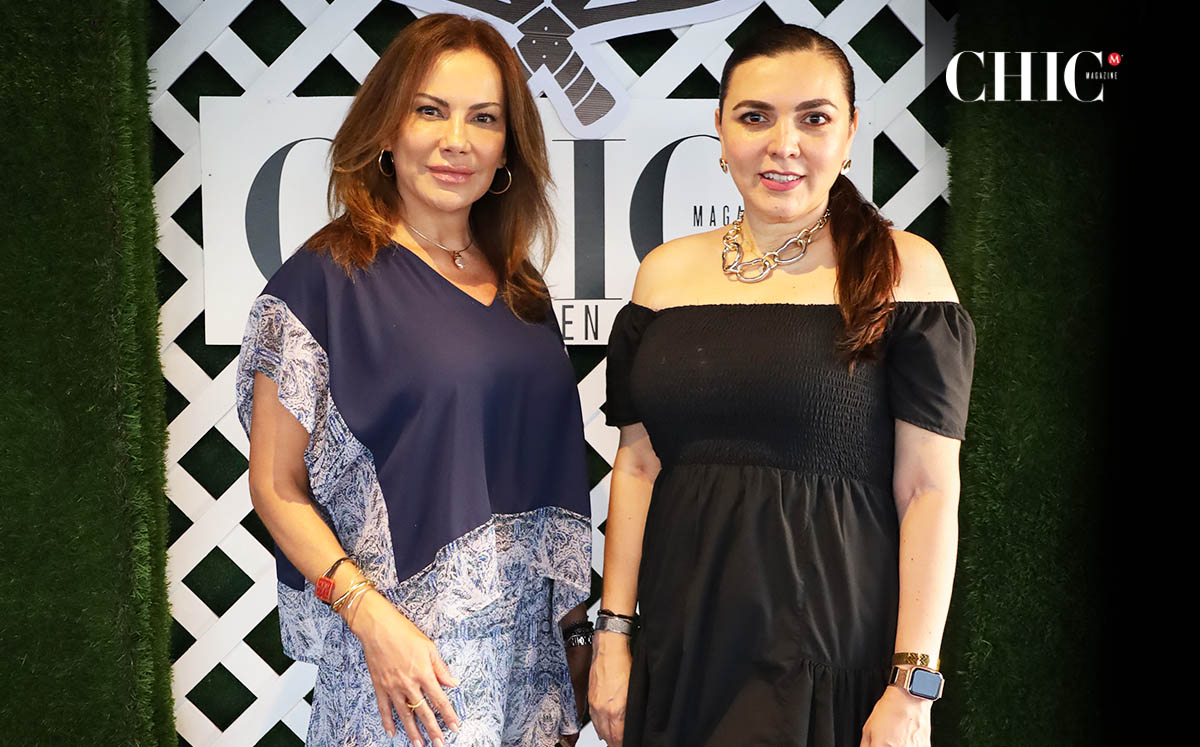 Ali Marín y Pilar Garza