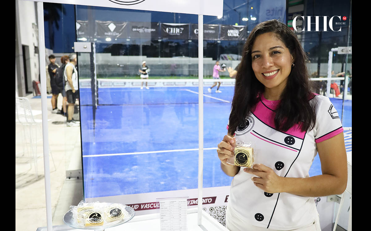 Además pudieron disfrutar de un delicioso cheesecake de Muscle Market