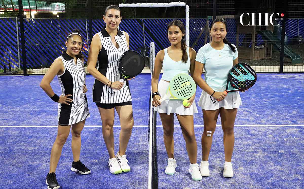 Silvia Mellado, Guadalupe Ruiz, Karol Urbina y Andrea Muñoz
