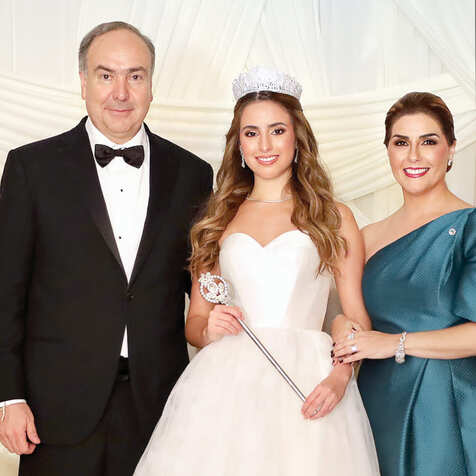 Alejandro Rábago, María Andrea Rábago y Andrea Arias