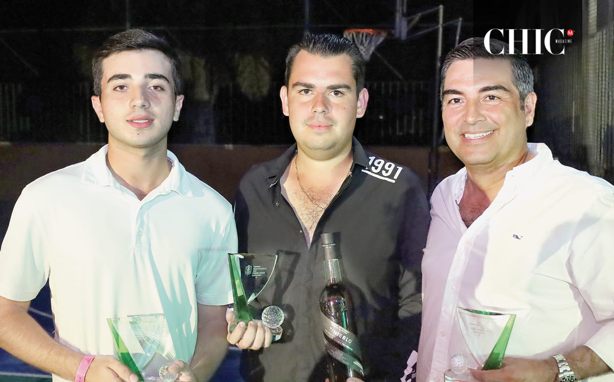 Antonio Ceja, Enrique Gerez y Juan Gómez
