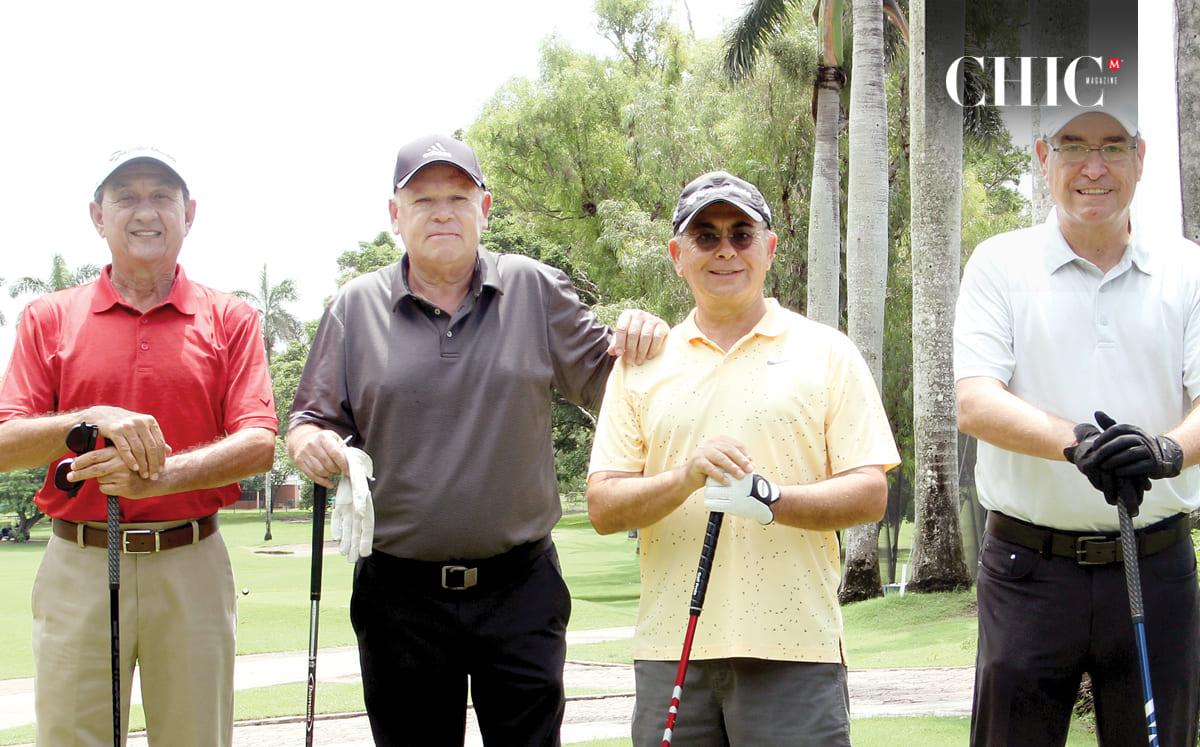Antonio Jalili, Rolando Ruz, Manuel Ávila y Luis Fernando Ramón