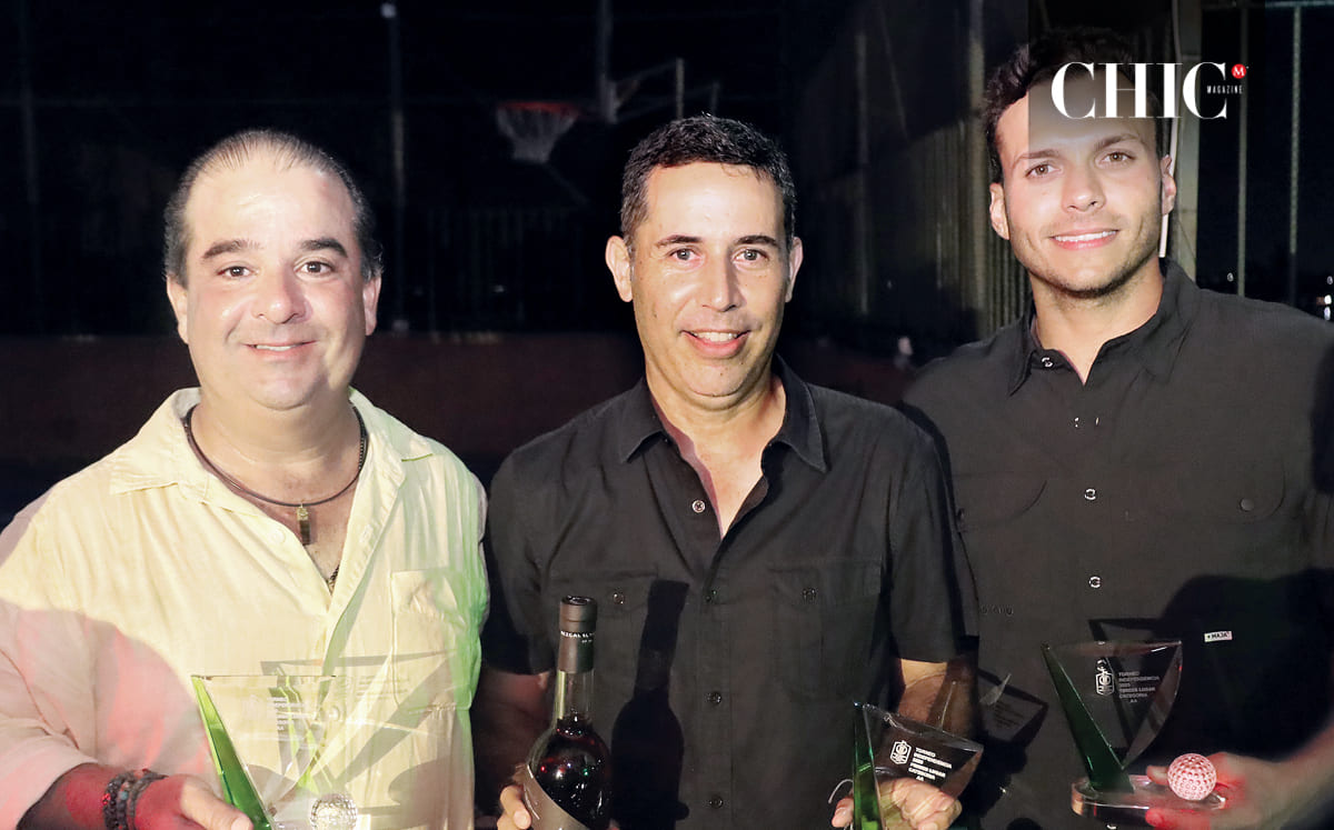 Francisco De La Serna, Gerardo Deutsch y Hugo Hernández