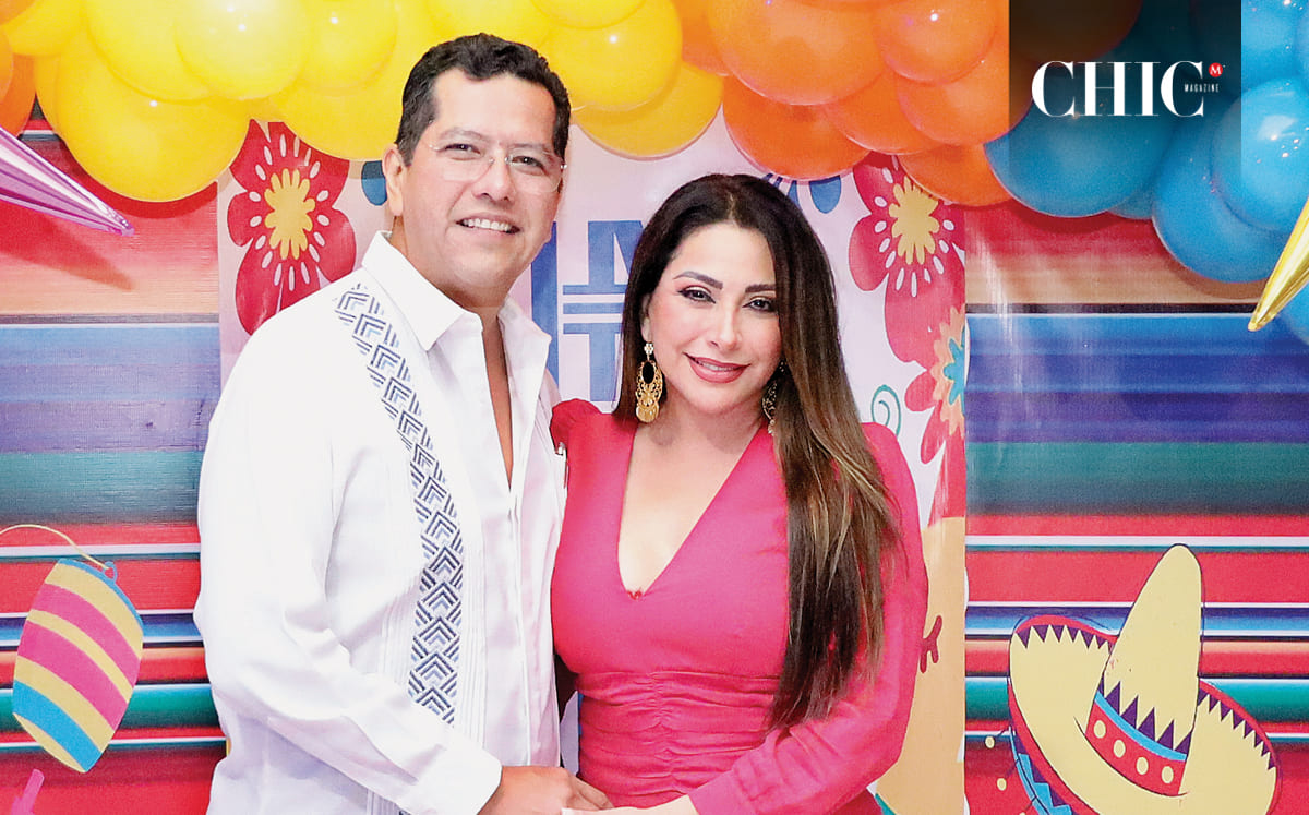 Miguel Ángel Santana e Ivonne Bacerott
