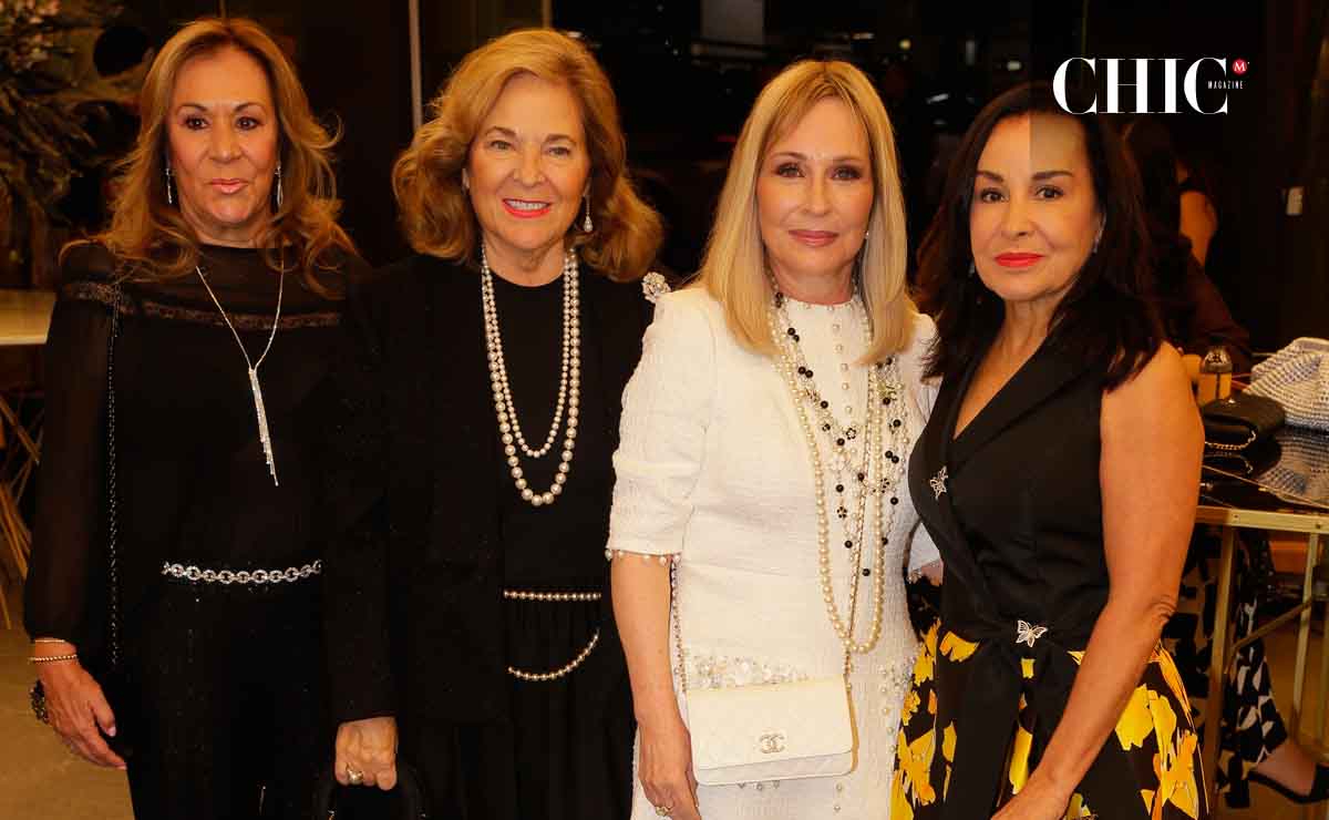 Catalina Farías, Liliana Melo de Sada, Cordelia Cortés y Maye Garza. Fotos: Daniel Saldívar