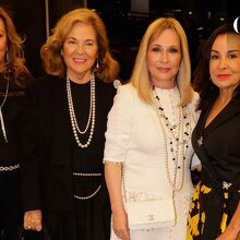 Catalina Farías, Liliana Melo de Sada, Cordelia Cortés y Maye Garza. Fotos: Daniel Saldívar