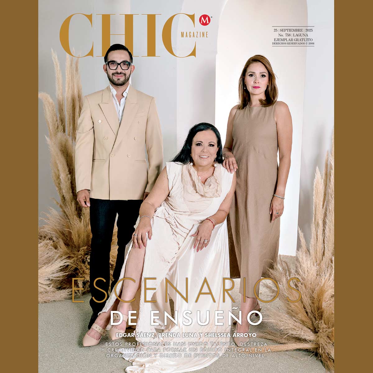 Edgar Sáenz Brenda Luna, Shelssea Arrollo unen su talento