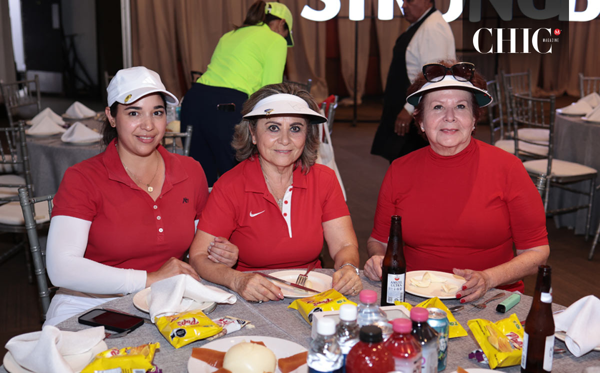 Elva  López, Gloria Handal y Rosy Sánchez