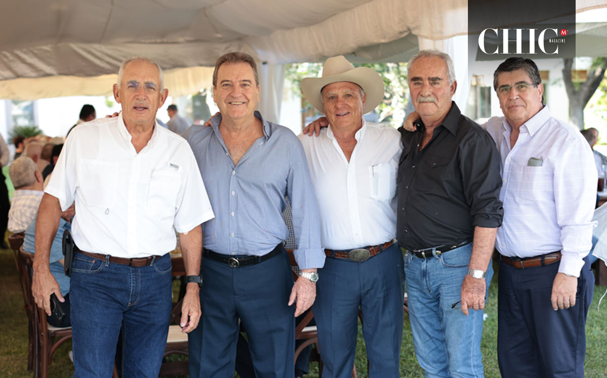 Gerardo González, Ángel Treviño, Juan José Córdoba, Carlos Martínez y Ricardo Siller