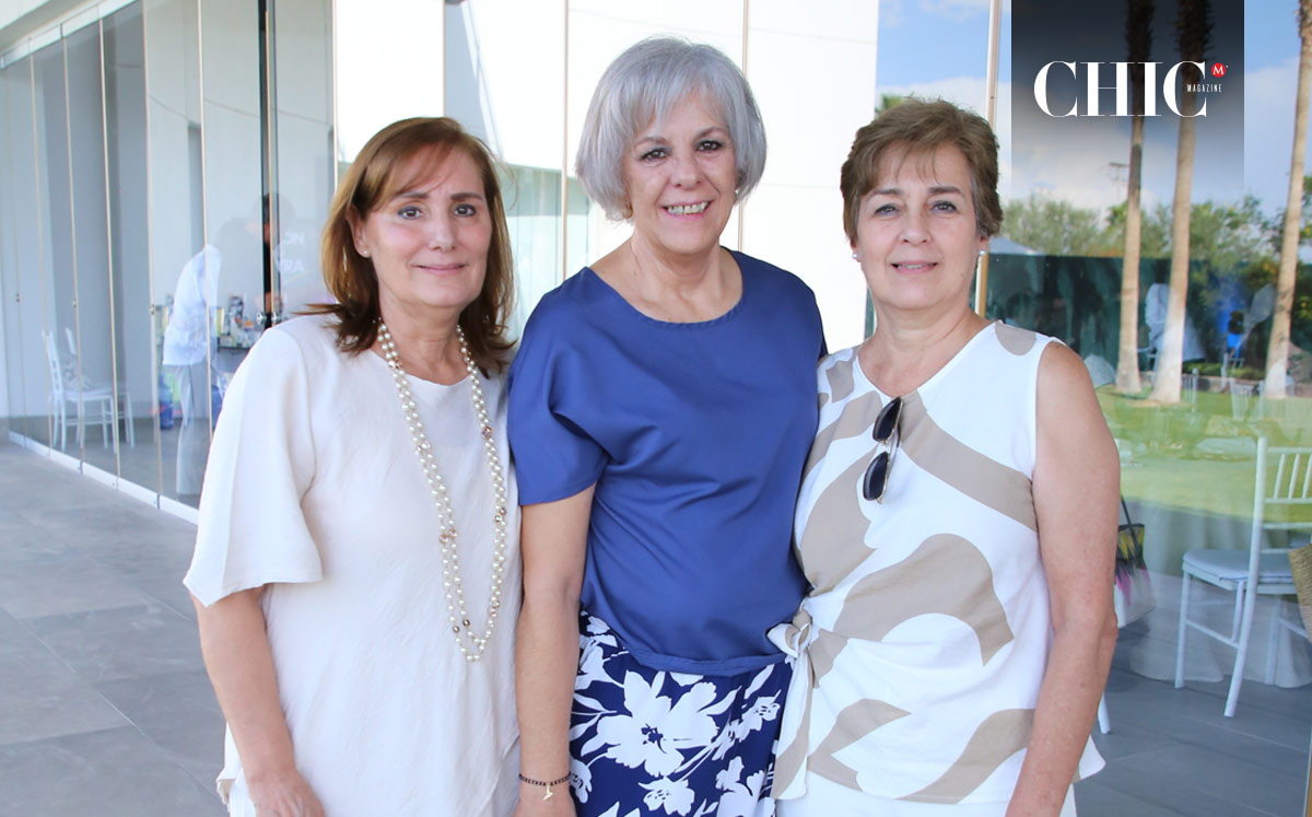 Martha Sagarena, Trini Mesón y Diana Garza